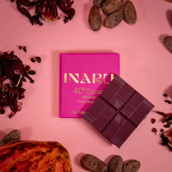 Inaru 40% Hibiscus White Bar