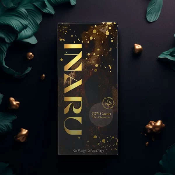 INARU 70% DARK CHOCOLATE BAR